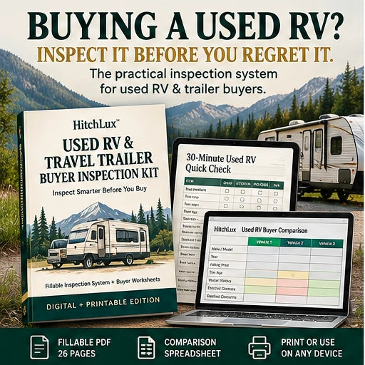 HitchLux Used RV & Travel Trailer Buyer Inspection Kit