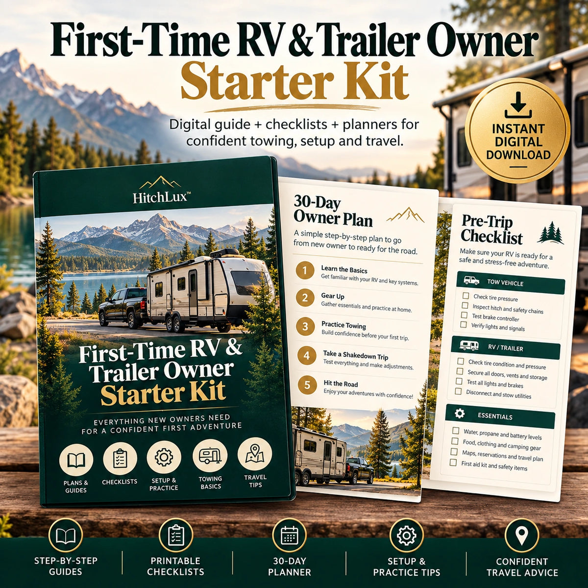 First-Time RV & Trailer Owner Starter Kit