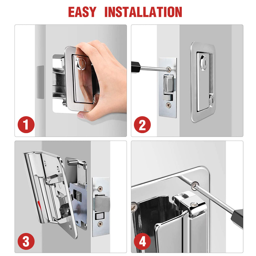 RVs/Trailer Camper Entry Door Lock