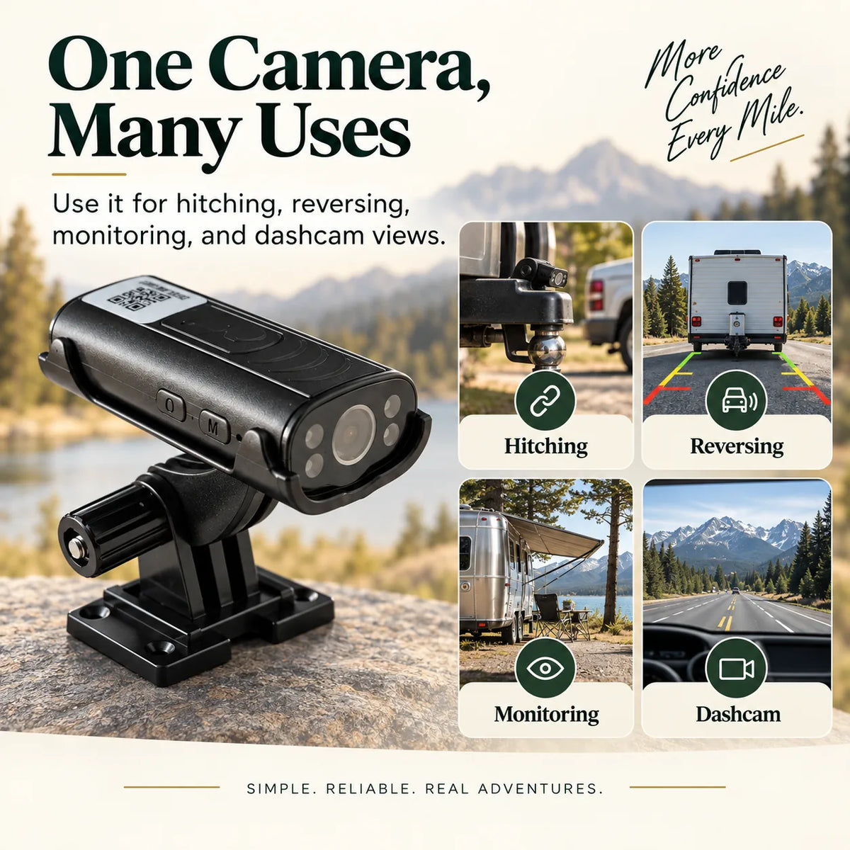 HitchLux Wireless Hitch & Backup Camera
