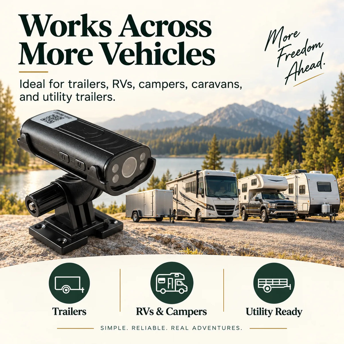 HitchLux Wireless Hitch & Backup Camera