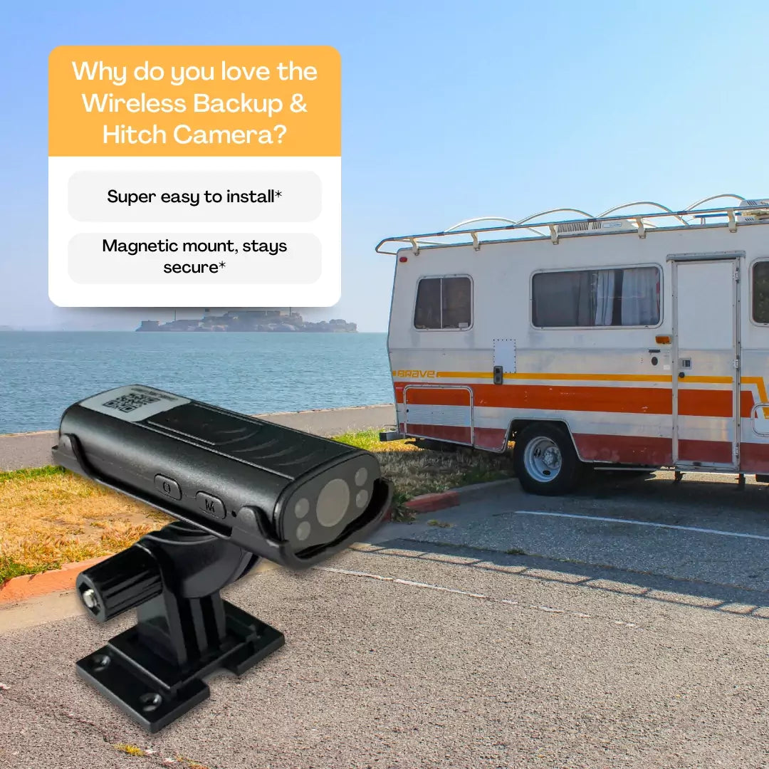 RVsTrailer™ Wireless Backup & Hitch Camera